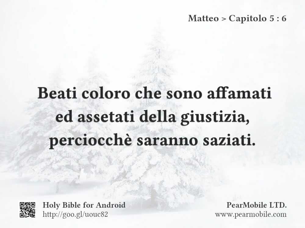Matteo, Capitolo 5:6